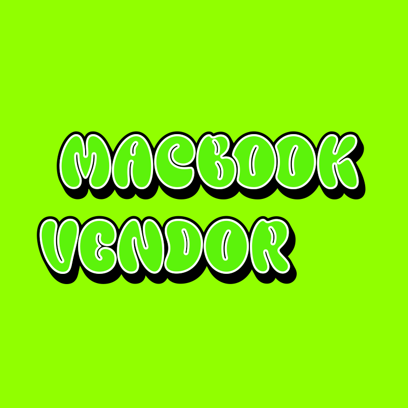 MacBook Vendor