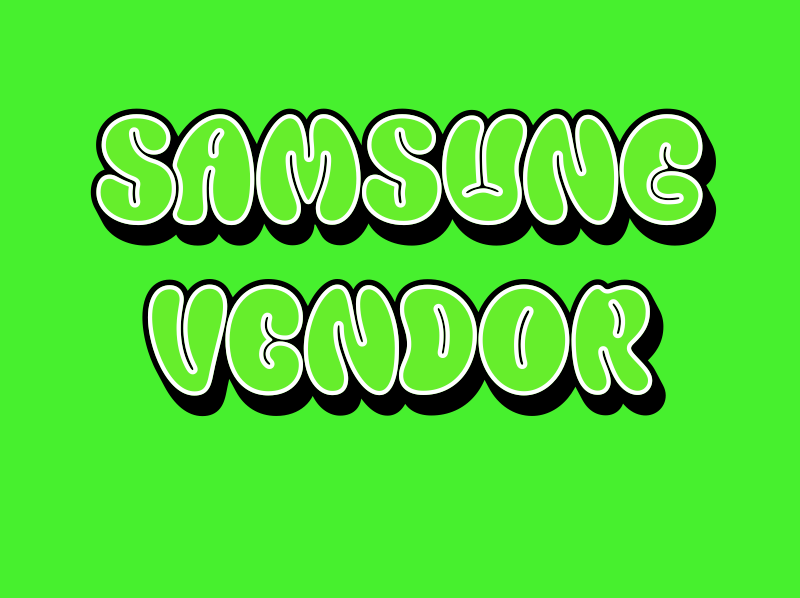 Samsung Vendor