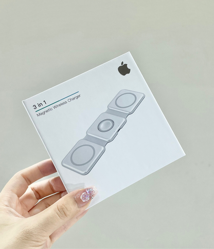 Apple Laying down charging pad