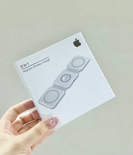 Apple Laying down charging pad