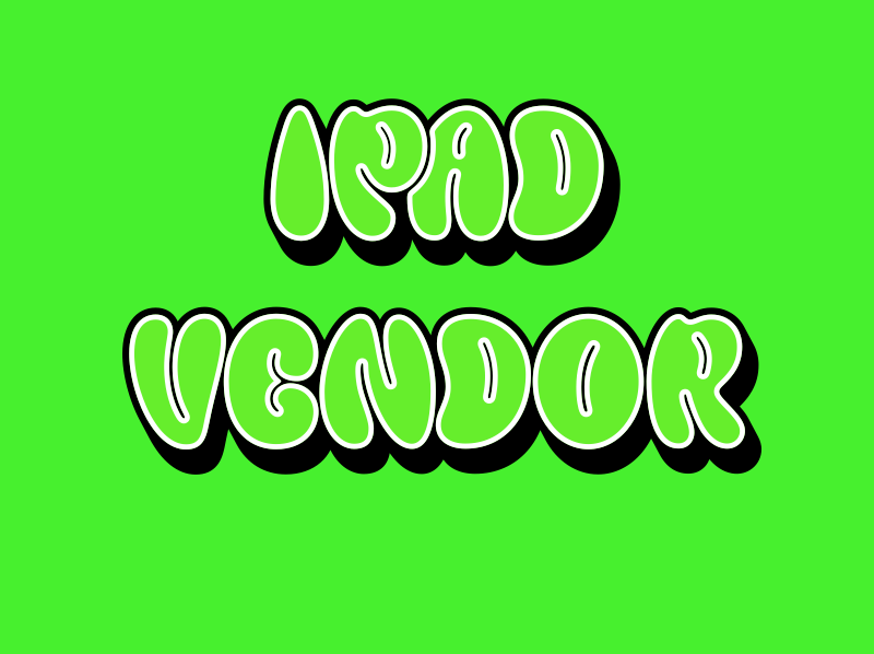 iPad Vendor